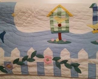 Birdhouse quilt
