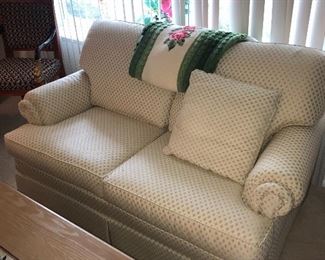 UPHOLSTERED LOVESEAT