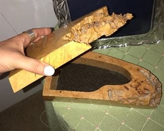 MAPLE BURL JEWELRY BOX