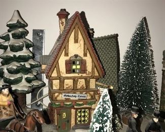 DEPARTMENT 56 VILLAGE HERITAGE HOUSES AND  ACCESSORIES