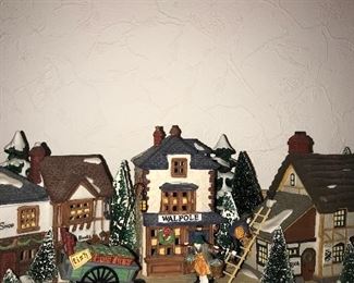 DEPARTMENT 56 VILLAGE HERITAGE HOUSES AND  ACCESSORIES