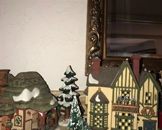 DEPARTMENT 56 VILLAGE HERITAGE HOUSES AND  ACCESSORIES