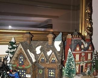 DEPARTMENT 56 VILLAGE HERITAGE HOUSES AND  ACCESSORIES