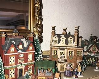 DEPARTMENT 56 VILLAGE HERITAGE HOUSES AND  ACCESSORIES