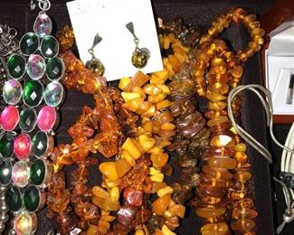 AMBER NECKLACES 
