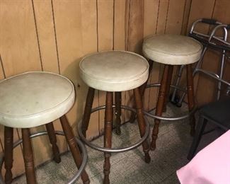 VINTAGE BAR STOOLS