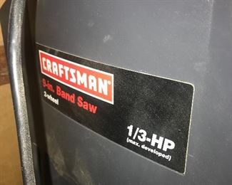 CRAFTSMAN 9" BAND SAW