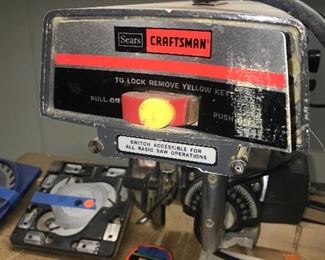 CRAFTSMAN RADIAL SAW 