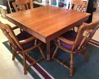Antique Kitchen table and chairs