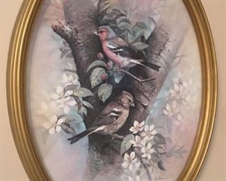 Home decor picture of bird