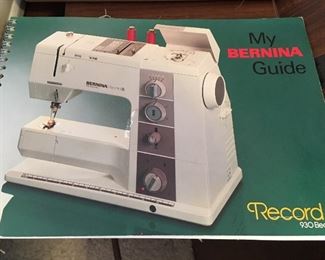 Bernina 930 sewing machine
