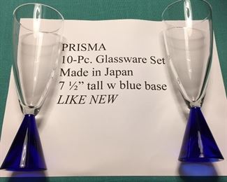 Glassware - This Estate Sale includes nearly 70 crystal pieces.
