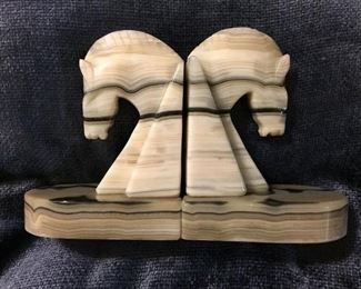 Zebra bookends