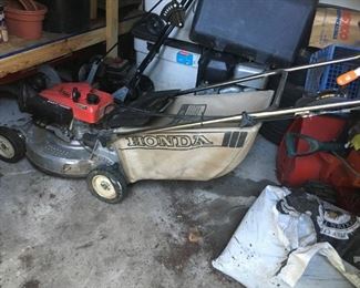 . . . a very dependable Honda mower.