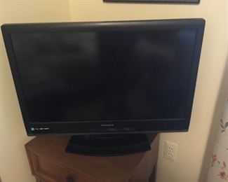 . . . a medium-sized flat-screen TV.