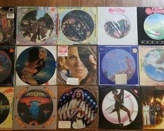 Sealed picture disc LPs