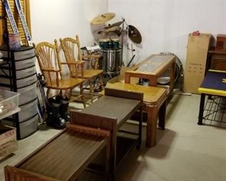 Toy, housewares, tables, chairs... 