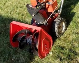 . . . followed by a dependable Toro snow thrower.