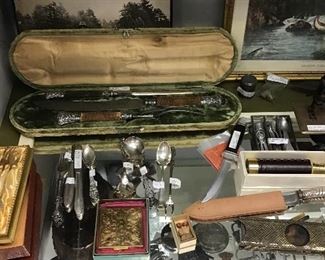 Assorted showcase items