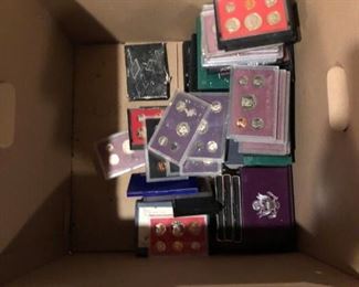 ONE OF MANY PROOF SETS