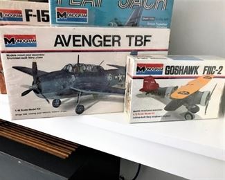 Mongram Airplane Kits
