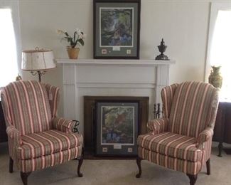 Pennsylvania House wingback chairs