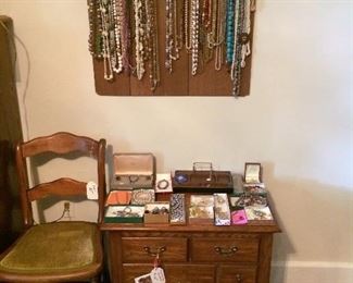 small portion of the costume jewelry.