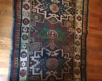 small rug (possibly Turkish)