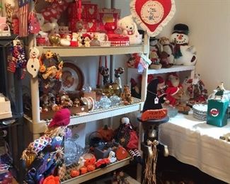 Lots of holiday decor