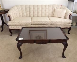 Sofa and coffee table