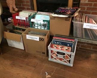 Just part of the vinyl records!