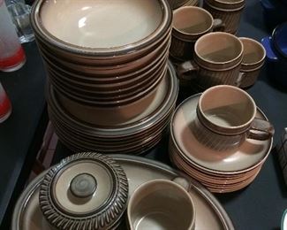 Denby England service for 8