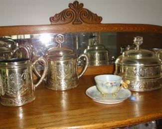 Silver Plate tea set 
