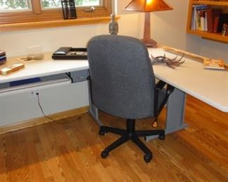 Office Desk, Office Chair 