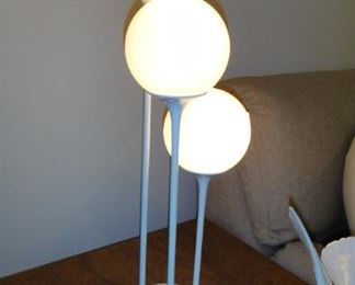 Mid Century Lamps, Matching set - 2 sizes 