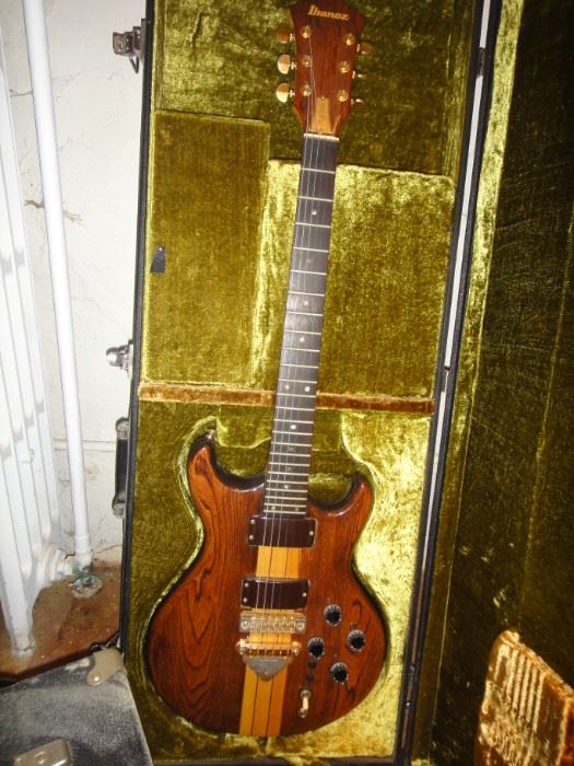 Electric Guitar, 1978 Ibanez MC300 Musician BS Brown Stain Vintage Electric Guitar, 6 String