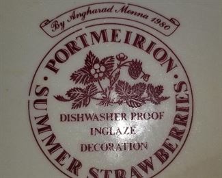 Portmeirion Summer Strawberries  Bowls 