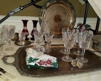 Waterford Crystal, Silver Plater 
