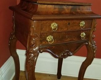 Jewelry Box, secret compartment side table 