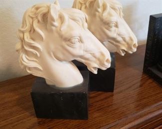 Signed R. Santini Bookends