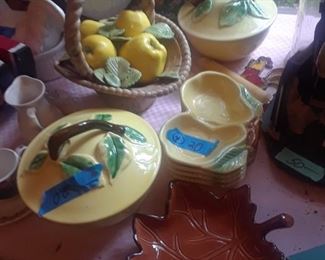 Covered dishes and serving bowls