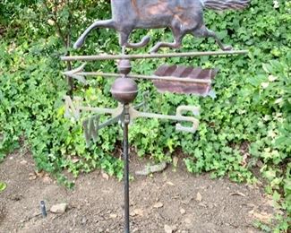 Copper Weather Vane,  36" X  48"