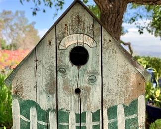 Hand Painted Bird House