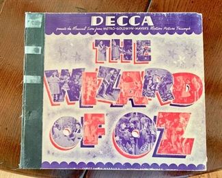 Record Set, The Wizard Of Oz, Signed by Harold Arlen