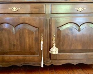 Polished Walnut Buffet