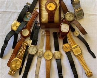 Vintage Wristwatches, including Ladies Cartier