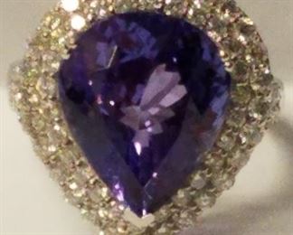 Tanzanite & Diamond Ring APP $29,035