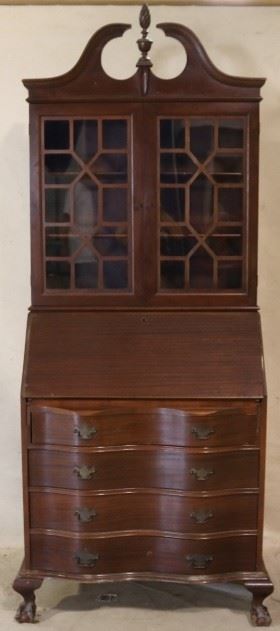 Chippendale secretary by Monitor