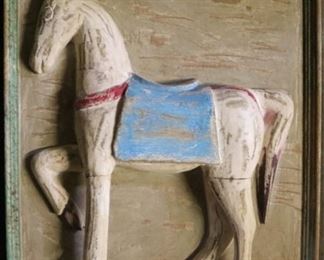 Wooden tang horse 