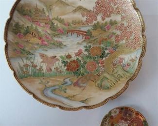 Asian Motif Plates